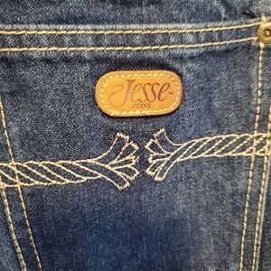 Jesse Jeans Men's Size 34 Unique Rope Embroidered Pockets!